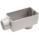 CONDULETE EM ALUMINIO TIPO LB DE 2 COM TAMPA COM ROSCA BSP SEM PINTURA TRAMONTINA