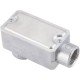 CONDULETE EM ALUMINIO TIPO LB DE 3 4 TAMPA ESTAMPADA ROSCA BSP SEM PINTURA TRAMONTINA