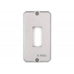 TAMPA 1 POSTO VERTICAL EM ALUMINIO PARA CONDULETE 1 2 E 3 4 COM PINTURA EPOXI TRAMONTINA