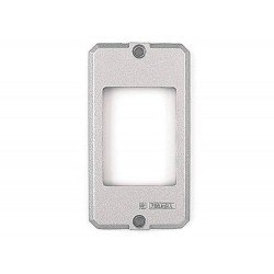 TAMPA 3 POSTOS JUNTOS EM ALUMINIO PARA CONDULETE 1 2 E 3 4 COM PINTURA EPOXI TRAMONTINA