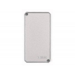 KIT 6 UNI TAMPA CEGA EM ALUMINIO PARA CONDULETE 1 COM PINTURA EPOXI TRAMONTINA