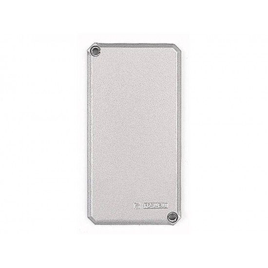 TAMPA CEGA EM ALUMINIO PARA CONDULETE 1 COM PINTURA EPOXI TRAMONTINA