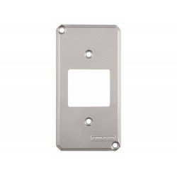 KIT 6 UNI TAMPA 2 POSTOS JUNTOS EM ALUMINIO PARA CONDULETE 1 COM PINTURA EPOXI TRAMONTINA