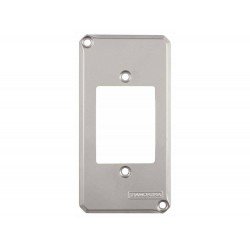 TAMPA 3 POSTOS JUNTOS EM ALUMINIO PARA CONDULETE 1 COM PINTURA EPOXI TRAMONTINA