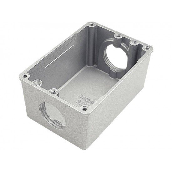 CAIXA DE PISO EM ALUMINIO 4X2 BAIXA 1 TRAMONTINA