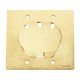 TAMPA 4X4 EM ALUMINIO COM 1 UNHA PARA TOMADA RJ45 COM PINTURA EPOXI DOURADA TRAMONTINA