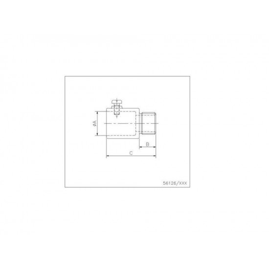 CONECTOR RETO FLEXOR EM ALUMINIO SEM ROSCA 3 4 TRAMONTINA