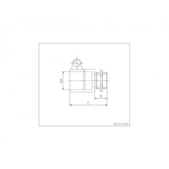 CONECTOR RETO EM ALUMINIO COM ROSCA 2.1 2 TRAMONTINA