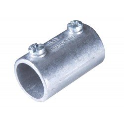 KIT 5 UNI LUVA DE EMENDA EM ALUMINIO SEM ROSCA 1 2 TRAMONTINA