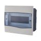 QUADROS DE DISTRIBUICAO EMBUTIR 9 DISJUNTOR DIN TRANSPARENTE TRAMONTINA