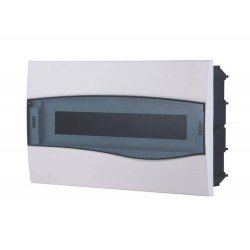 QUADROS DE DISTRIBUICAO EMBUTIR 18 DISJUNTOR DIN TRANSPARENTE TRAMONTINA