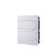 QUADROS DE DISTRIBUICAO EMBUTIR 24 DISJUNTOR DIN BRANCO TRAMONTINA