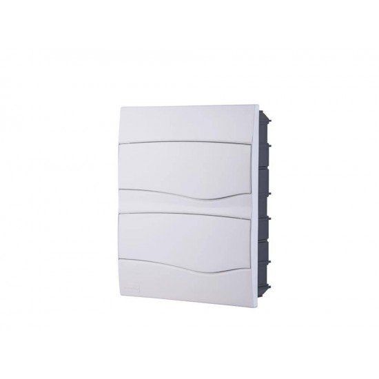 QUADROS DE DISTRIBUICAO EMBUTIR 24 DISJUNTOR DIN BRANCO TRAMONTINA