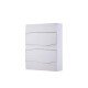 QUADROS DE DISTRIBUICAO SOBREPOR 24 DISJUNTOR DIN BRANCO TRAMONTINA