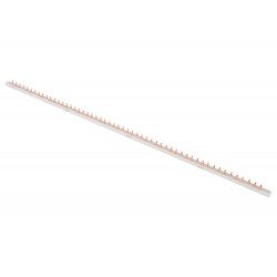 BARRAMENTO DIN EM TERMOPLASTICO TIPO PENTE 63A PINO METALICO 2 FASES 54 POLOS TRAMONTINA