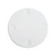 KIT 6 UNI TAMPA 4X4 EM TERMOPLASTICO REDONDA PARA TETO LINHA LUX BRANCA TRAMONTINA