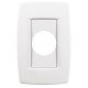 PLACA 1 POSTO REDONDO 4X2 TRAMONTINA