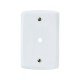 PLACA 4X2 EM TERMOPLASTICO COM 1 FURO 9,5MM LINHA LUX2 BRANCA TRAMONTINA