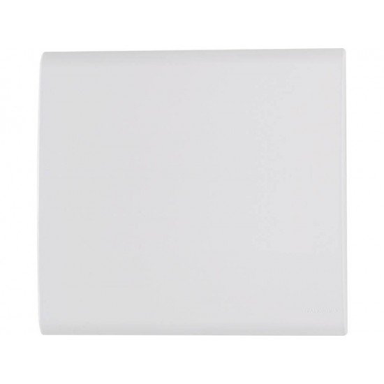 PLACA + SUPORTE 4X4 EM TERMOPLASTICO CEGA LINHA LIZ BRANCA TRAMONTINA