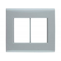 PLACA + SUPORTE 4X4 EM TERMOPLASTICO 6 POSTOS LINHA LIZ VERDE ARDOSIA TRAMONTINA