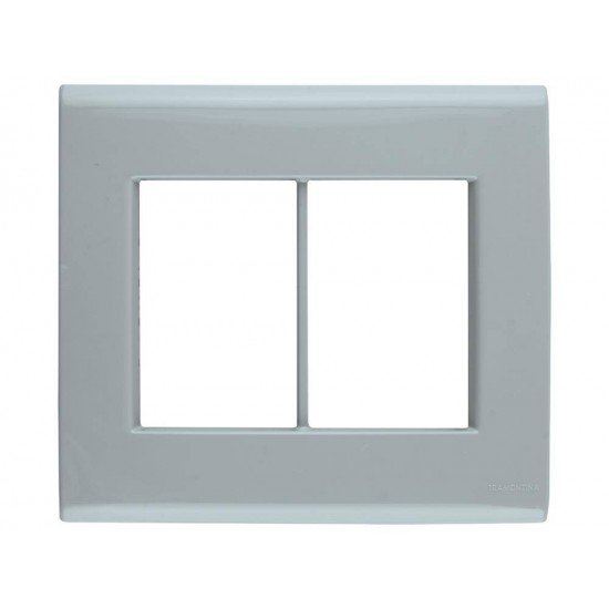 PLACA + SUPORTE 4X4 EM TERMOPLASTICO 6 POSTOS LINHA LIZ VERDE ARDOSIA TRAMONTINA