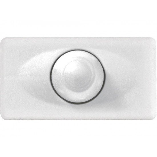 VARIADOR DE LUMINOSIDADE EM TERMOPLASTICO C COMPON METAL SISTEMA MODULAR BRANCO TRAMONTINA BIVOLT
