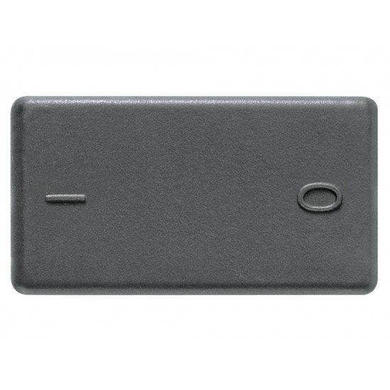 INTERRUPTOR BIPOLAR SIMPLES TERMOPLAST COMP MET 10A 250V LINHA IZY FLAT BRANCO TRAMONTINA