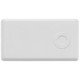 PULSADOR MINUTERIA EM TERMOPLASTICO C COMP MET 10A 250V LINHA IZY FLAT BRANCO TRAMONTINA