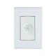 CONJUNTO PLACA 4X2 + DETECTOR DE PRESENÇA EM TERMOPLASTICO LINHA LIZ BRANCO TRAMONTINA BIVOLT