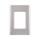 KIT 20 UNI PLACA + SUPORTE 4X2 EM TERMOPLASTICO 3 POSTOS LINHA GIZ FENDI TRAMONTINA