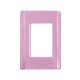 KIT 20 UNI PLACA + SUPORTE 4X2 EM TERMOPLASTICO 3 POSTOS LINHA GIZ ROSA TRAMONTINA