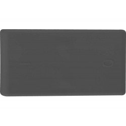 INTER BIPOLAR SIMPLES TERMOPL C COMPON METAL.10A 250V SISTEMA MODULAR GRAFITE TRAMONTINA