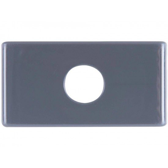 TAMPO 1 FURO 9,5MM EM TERMOPLASTICO SISTEMA MODULAR GRAFITE TRAMONTINA