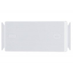 INTER BIPOLAR SIMPLES TERMOPL C COMPON METAL 10A 250V SISTEMA MODULAR BRANCO TRAMONTINA