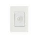 CONJUNTO PLACA 4X2 + DETECTOR DE PRESENÇA EM TERMOPLASTICO LINHA GIZ BRANCO TRAMONTINA BIVOLT