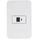 CONJUNTO 4X2 - 1 TOMADA RJ 45 (CAT 5E) TRAMONTINA