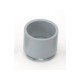 KIT 50 UNI CONECTOR DE SAIDA 1 EM TERMOPLASTICO CINZA ESCURO LINHA PLASTIBOX TRAMONTINA