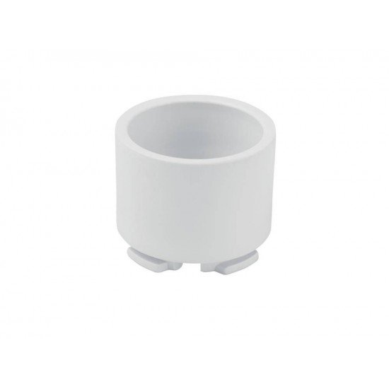 KIT 100 UNI CONECTOR DE SAIDA 1 EM TERMOPLASTICO BRANCO LINHA PLASTIBOX TRAMONTINA