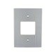 KIT 12 UNI TAMPA 4X2 2 POSTOS JUNTOS EM TERMOPLASTICO CINZA ESCURO LINHA PLASTIBOX TRAMONTINA