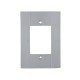 KIT 12 UNI TAMPA 4X2 3 POSTOS JUNTOS EM TERMOPLASTICO CINZA ESCURO LINHA PLASTIBOX TRAMONTINA