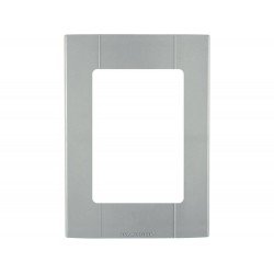 KIT 12 UNI TAMPA 4X2 3 POSTOS JUNTOS EM TERMOPLASTICO CINZA ESCURO LINHA PLASTIBOX TRAMONTINA