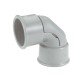KIT 12 UNI COTOVELO 90 GRAUS DE 1 EM TERMOPLASTICO CINZA ESCURO LINHA PLASTIBOX TRAMONTINA