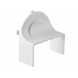 CONECTOR DE SAIDA EM TERMOPLASTICO PARA CANALETA 40X20 NA COR BRANCA TRAMONTINA