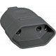 PLUGUE FEMEA 2P 10A 250V~ COR PRETO TRAMONTINA