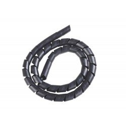 KIT 6 UNI TUBO ESPIRAL DE 1 2 EM TERMOPLASTICO COM 1 METRO PRETO TRAMONTINA