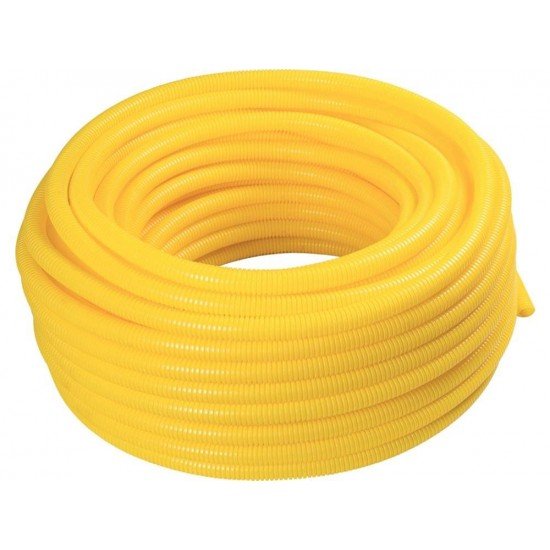 CORRUGADO LEVE 3 4 EM TERMOPLASTICO COM DIAMETRO NOMINAL 25 50 METROS AMARELO TRAMONTINA
