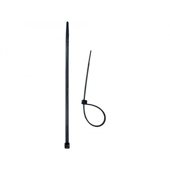 PACOTE COM 100 ABRACADEIRAS EM TERMOPLASTICO 283 X 4,80MM PRETO TRAMONTINA