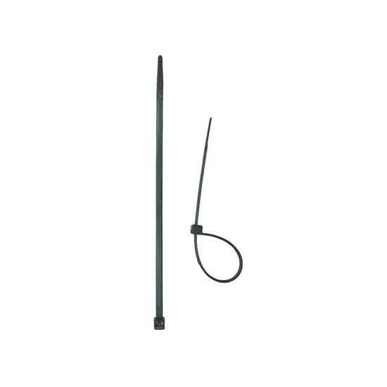 PACOTE COM 30 ABRACADEIRAS EM TERMOPLASTICO 140 X 3,4MM PRETA TRAMONTINA