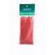 ABRACADEIRA NYLON 95 MM X 2,4 MM COR VERMELHA EMBALAGEM COM 30 UNIDADES TRAMONTINA