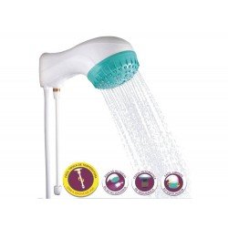 DUCHA ELETRONICA 127V 5500W EM TERMOPLASTICO COM COMPONENETES METALICOS TRAMONTINA
